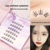 Zhixian No-Glue Self-Adhesive Cat Elf False Eyelashes - Super Soft Single Cluster LL001