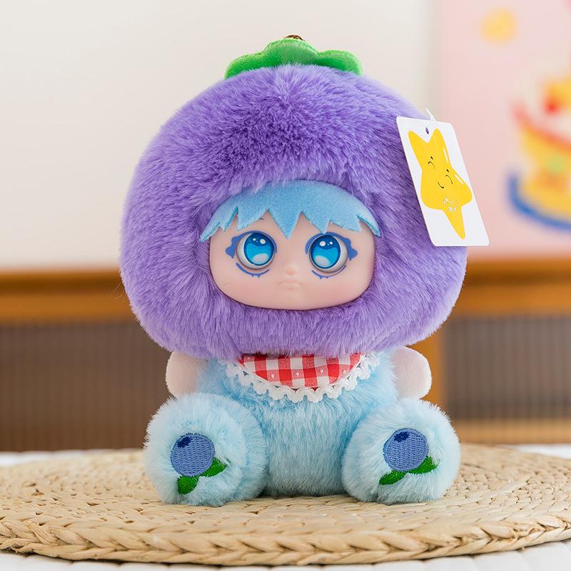 MM ириска красочные фрукты плюшевая серия сюрприз трендовая игра подарок милый детский кулон кукла