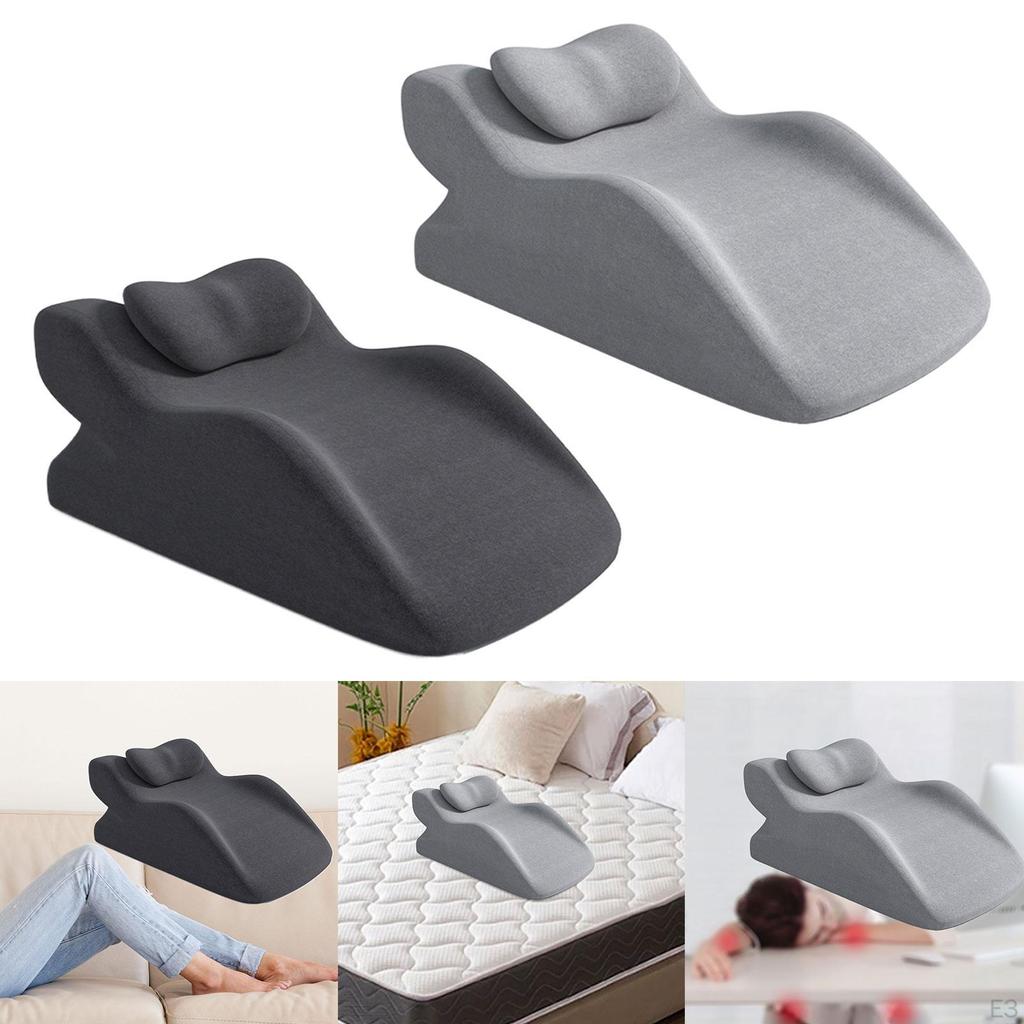 Knee Pillow Feet Removable Washable Cover Leg Rest Support Cushion Memory Foam for
