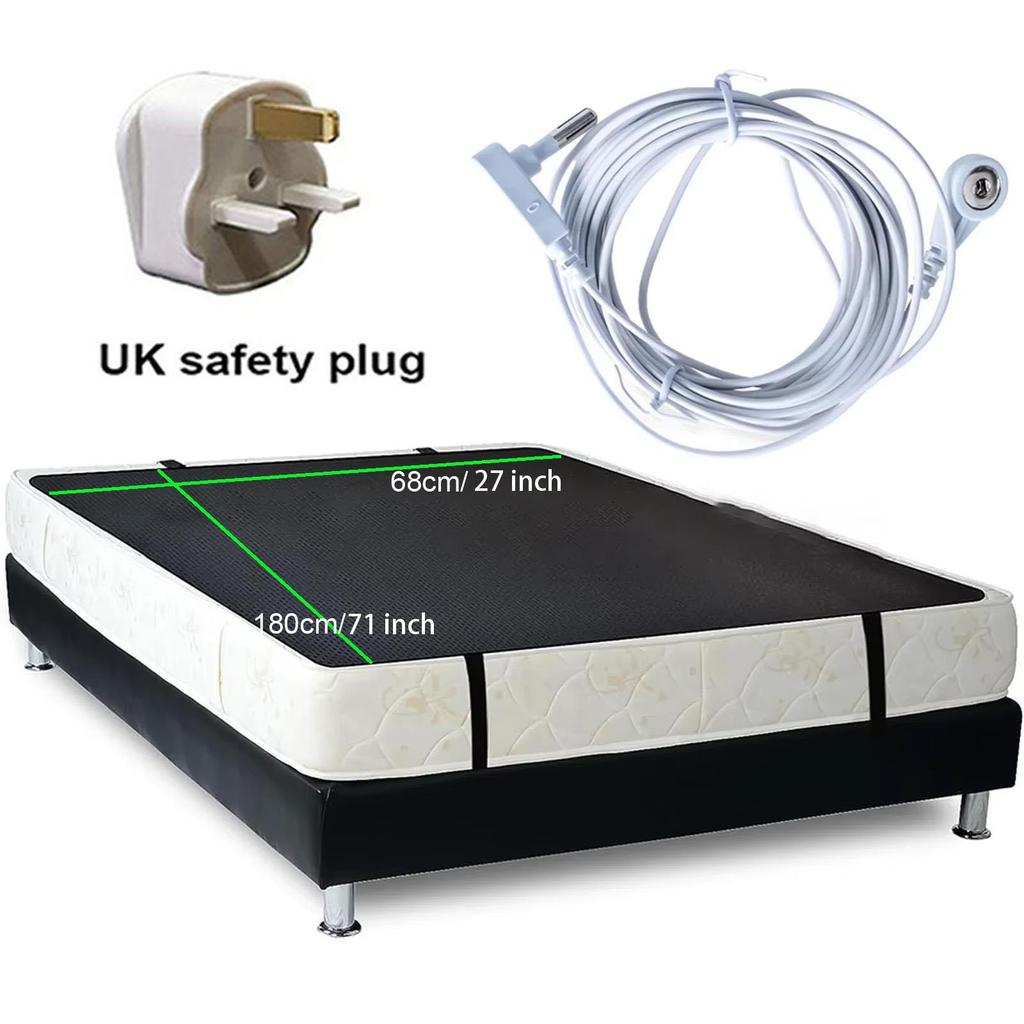 68x180 см заземляющий коврик чехол для матраса антистатические заземляющие простыни для улучшения сна заземляющий коврик электроприборы