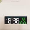 Температура Цифровые светодиодные часы Многофункциональный дисплей Настольные часы для спальни