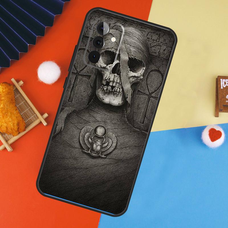 Древний Египет Чехол с Фараоном для Samsung Galaxy A54 A34 A14 A15 A35 A55 A52 A32 A12 A51 A71 A13 A23 A33 A53 Чехол