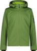 Куртка CMP Light Softshell Jacket with Detachable Hood (39A5027M) limegreen mel.