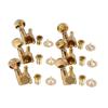 6Pcs Full Closed Guitar Tuning Key Accurate Fast Operation Stable Metal Tuning Pegs for Acoustic