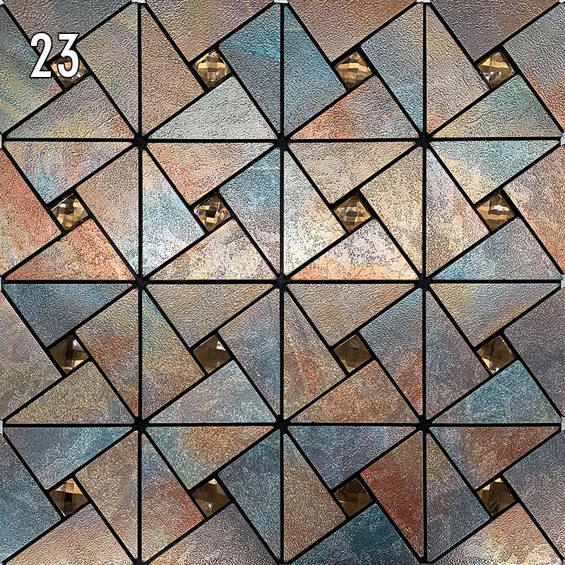 Наклейка на стену из металлической мозаики в европейском стиле, самоклеящаяся настенная плитка, фартук для гостиной, фон для телевизора, настенный декор, мозаичная палочка