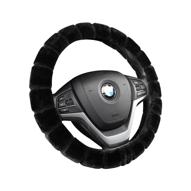 Зимняя плюшевая оплетка на руль - Теплая, дышащая, подходит для 98% моделей