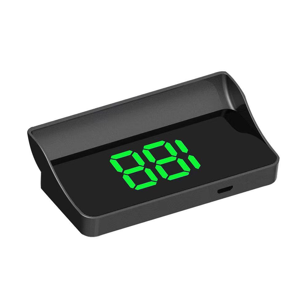 Digital Head Up Display GPS Speedometer - Windshield Projector Speed Meter Clock Gauge Speed KMH HUD