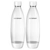Bouteilles SodaStream - SodaStream - Fuse - 2x1L - Pour lave-vaisselle - Gris décor