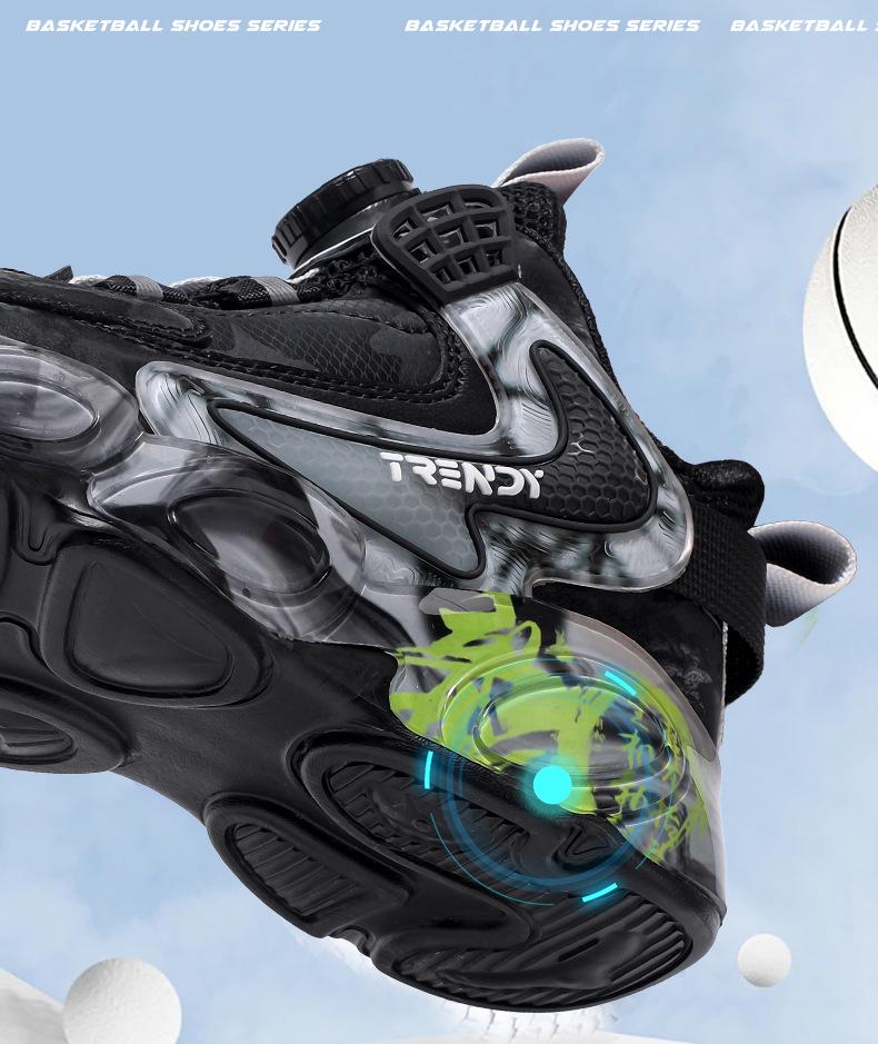 Детские баскетбольные кроссовки Kobe: Новый стиль Осень/Зима 2025 для мальчиков начальной школы