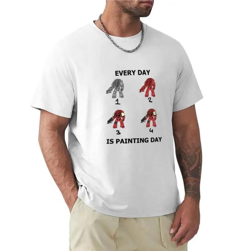 Every Day Is Painting Day (Blood Ravens) Tshirt Boys White T Shirts New Edition T Shirt Sweat Shirts Unisex