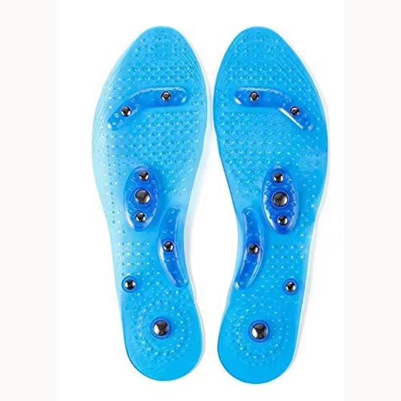 Foot  Acupressure Enhanced Massage Insoles Long Lasting Breathable Insoles for Men and Women Massage Transparent Insole