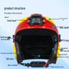 Breathable Impact-Resistant Safety Helmet for Marine Rescue and Water Sports