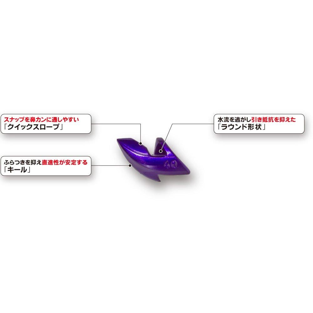 DUEL Lure Egging Patter Sinker 50g A1730-PU-Purple Tip Run