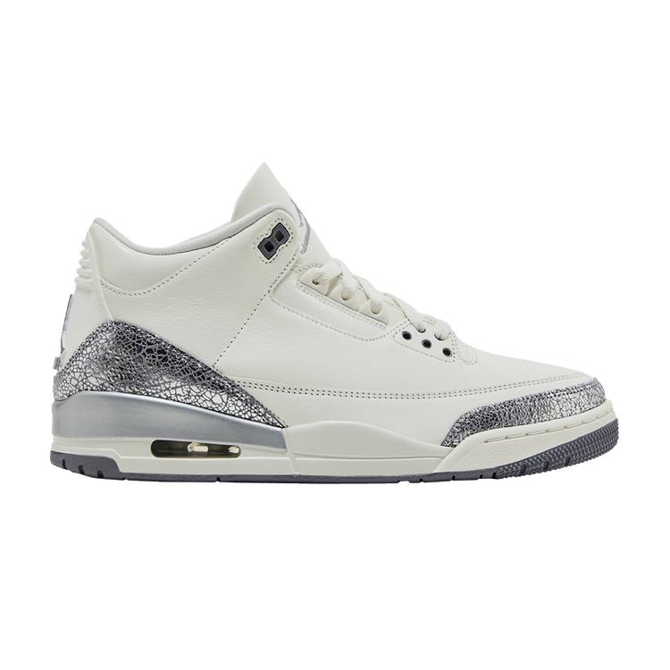 Jordan 3 Ретро Парус Цементно-серый (Женский)