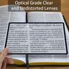 3X Magnifying Glass Full Angle Easy Reading Tool The Elderly Portable Non-Electric Clear Distortion-Free Magnification