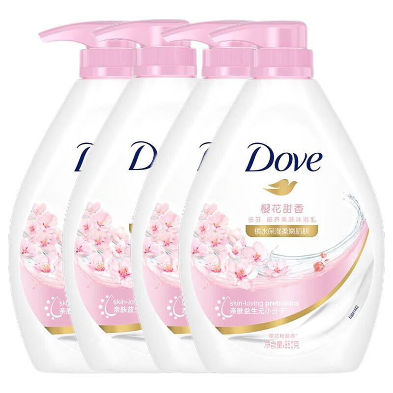 DOVE Питательный гель для душа «Сладкий аромат цветущей сакуры»