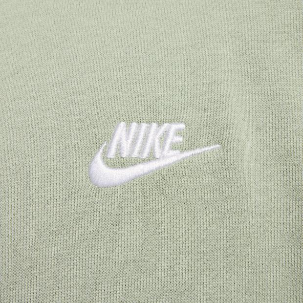 Nike Коллекция Lifestyle для клубного спорта Свитшот унисекс NK FT OVERSIZED CREW Мужской Светло-зеленый HJ1820-370