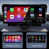 8.1 inch Motorcycle GPS Navigation Wireless Carplay Android Auto IPX7 Waterproof 2K DVR Drive Recorder Moto Monitor WIFI BT