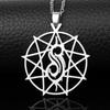Slipknot Band Necklace with Hollow Star Pendant & Clavicle Chain
