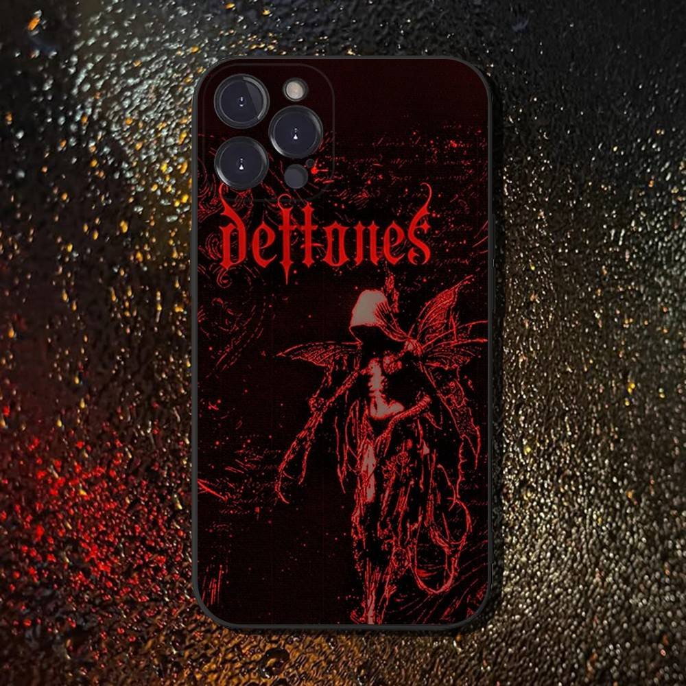 Частный Музыкальный D-Deftones Чехол для Телефона Для iPhone 6,17,16,15,14,13,12,11 Plus,Pro Max,XS,X,XR,SE,Mini,8,7,Мягкий Силиконовый Черный Чехол
