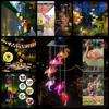 1pc Solar Powered Colorful Wind Chime Light Outdoor Waterproof Hanging Mobile Lamp For Home Garden Yard Patio Festival Decor
