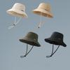 Outdoor Sun Protection Hat For Men Women With Wide Brim Breathable Ice Silk Summer Cap
