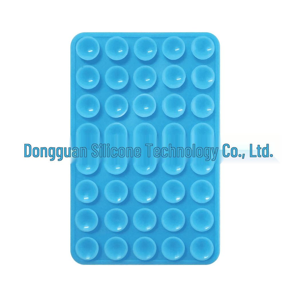 Черная силиконовая противоскользящая подставка для телефона: 24 Портативные, Минималистичные Наклейки на Присосках