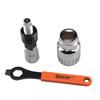 Bike Crank Extractor Puller Bottom Bracket Remover with 16mm Spanner Wrench Bicycle Crank Removal