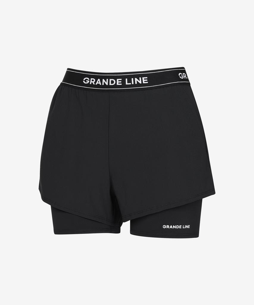GRANDE LINE Elstretch Logo Running Shorts_3 Colors