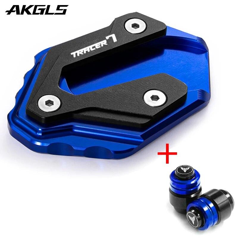 For Yamaha TRACER 9 9GT 2022 TRACER 7 7GT TRACER7 TRACER9 Motorcycle Stand Extension Plate Foot Side Stand Accessories