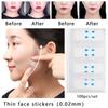 100pcs Hot Transparent Tira Thin Face Patche Lifting Face Stickers Invisible Lift Tools
