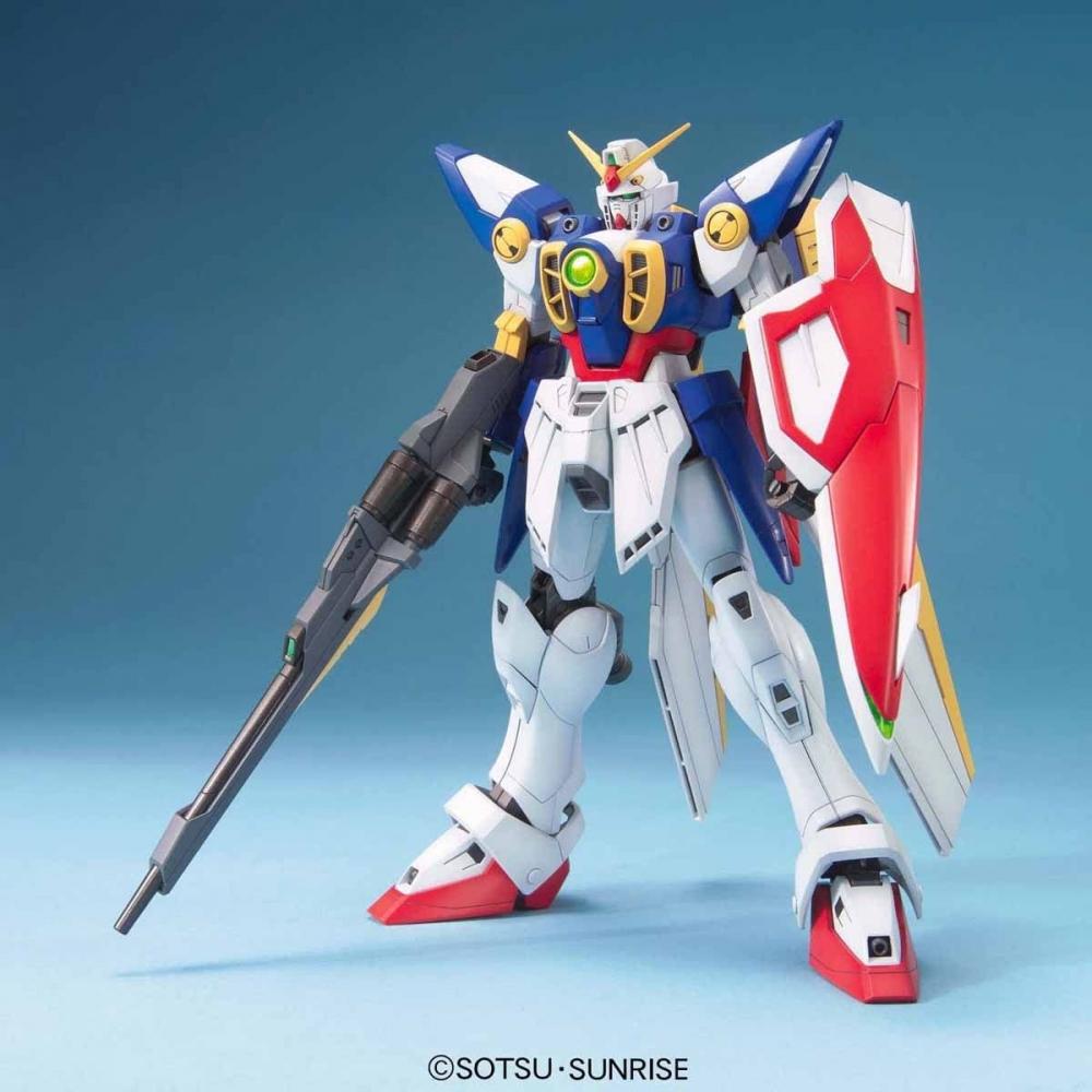 MG Mobile Report Gundam W Wing Gundam 1100 масштабная пластиковая модель с цветовой кодировкой