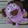 Purple Dog Plush Toys Cartoon Animals Fluffy Dolls Kawaii Dog Stuffes Toy Plushie Birthday Gifts