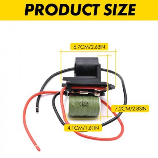 Radiator Fan Blower Motor Resistance For 2011-16 Chevrolet Cruze 1.4L 1.8L 2.0L