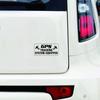 Автомобильные наклейки «Система GPS-слежения», самоклеящиеся виниловые наклейки на окна, лобовое стекло, бампер, водоотталкивающие аксессуары для автомобиля