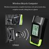 3 в 1 велосипедный компьютер со светодиодной USB перезаряжаемой велосипедной лампой, водонепроницаемый велосипедный рожок, спидометр, велосипедная лампа для MTB дорожного велосипеда