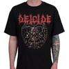 Поп-футболка с графикой группы Deicide Хлопковая Унисекс Летняя С коротким рукавом Модный бренд Футболка Роскошная Повседневная Винтажная Ретро Топ