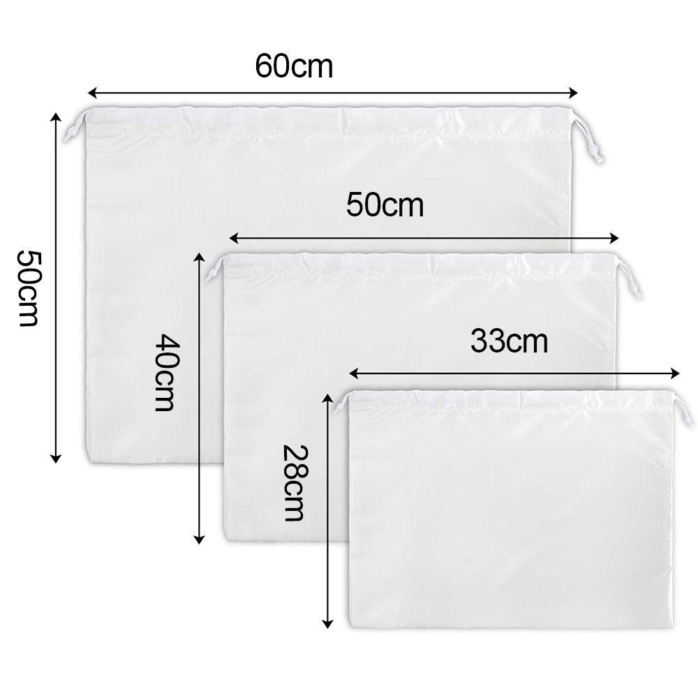 Large Capacity Silky Satin Dust Bags Reusable Dust-Proof Pouch New Dust Bags for Handbags