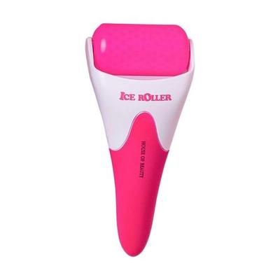 House Of Beauty Ice Roller Skin Cool ручной массажер для здоровой кожи, снятия отечности лица и тела(розовый)