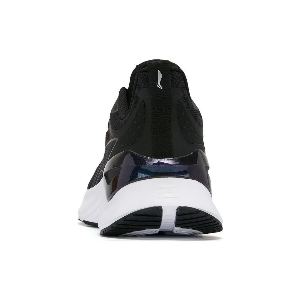 Li Ning Yue Ying 3.0 удобные простые амортизирующие нескользящие износостойкие дышащие низкие кроссовки мужские кроссовки черные серебристые ARHU023-1