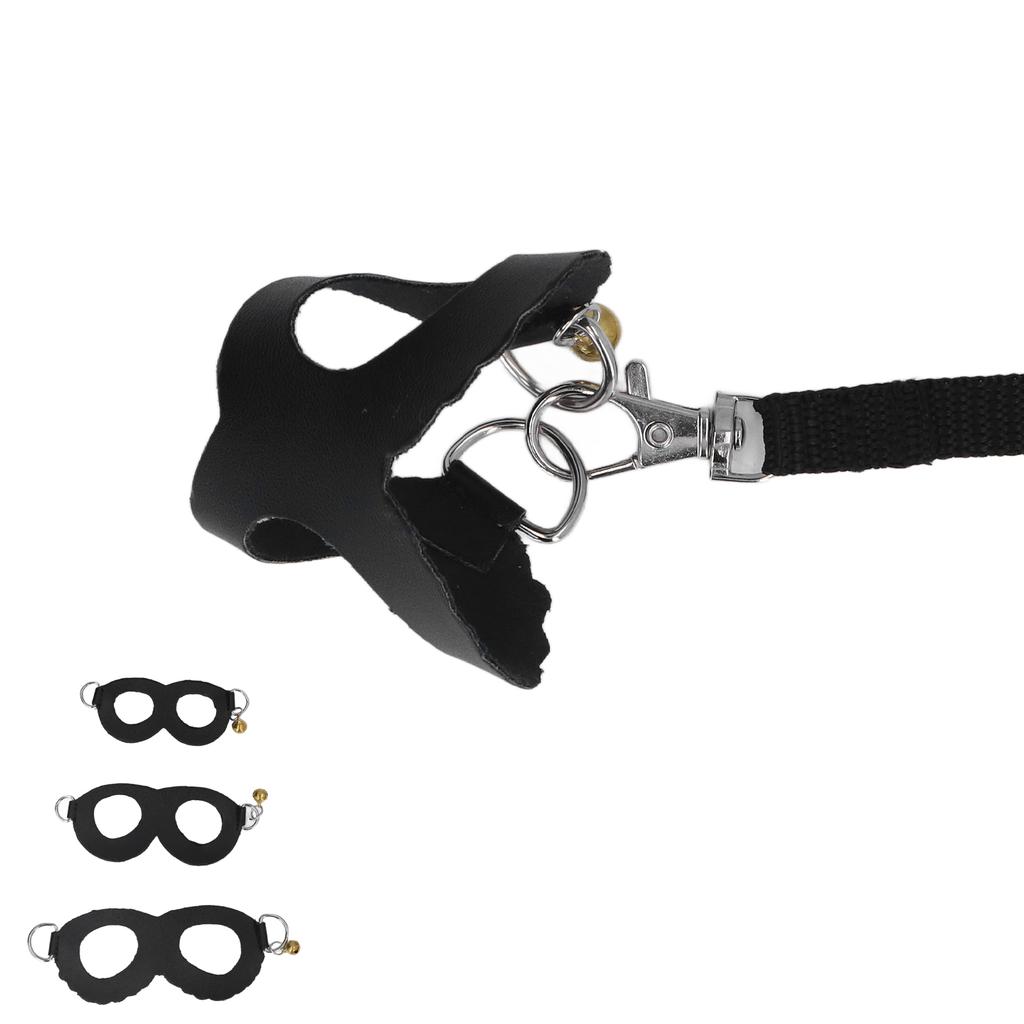 Hamster Harness and Leash Set Artificial Leather Soft Easy To Wear Rat Walking Harness Vest and