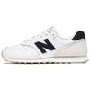 NB 373 Retro Lace-Up Patchwork Leather Synthetic Low-Top Casual Running Shoes Unisex Sneaker White Black ML373PA2