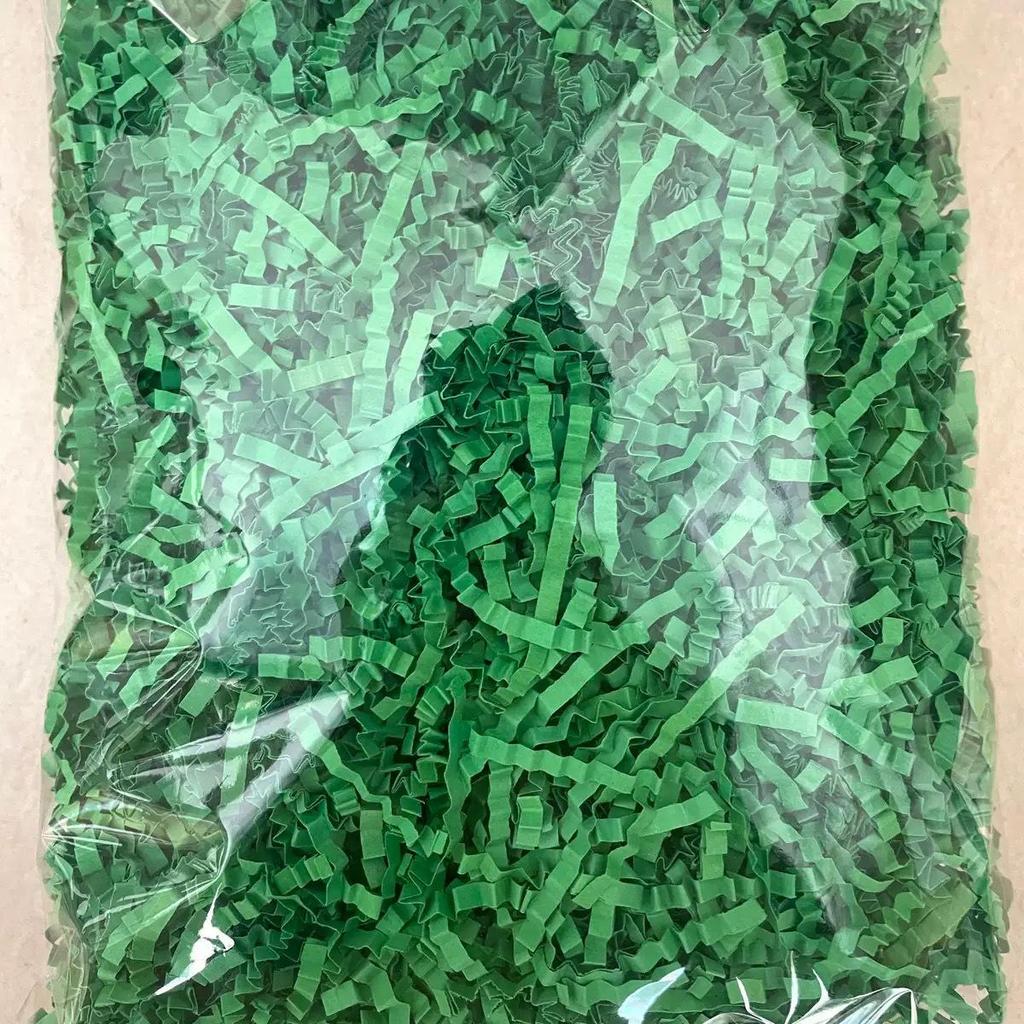 Wavy Cowhide Color Shredded Paper Filler for Gift Boxes - Red Wine Cosmetics Wrinkled Raffia