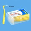 20pcs L Shaped Interdental Brush Cleaning Teeth Gap Soft Brush Portable Interdental Oral Hygiene Cleaning Toothpick Tools