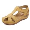 2024 European American Summer Sandals Women's Car Line Casual Wedges Comfortable Sandals SKT