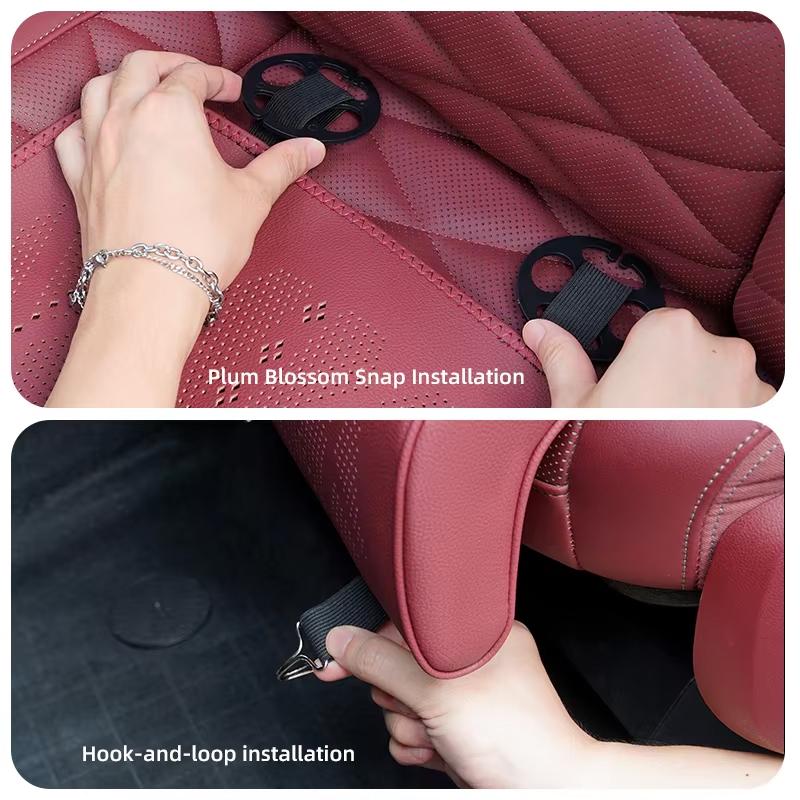 Car keychain/Car Seat Extender Cushion Memory Foam Knee Pad Protector Mat For VW GTI Polo Golf Passat Tiguan Jetta Beetle CC MK7UK4