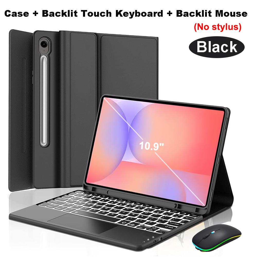 Case for Samsung Galaxy Tab S10 Lite 5G 10.9 Inch, Bluetooth Keyboard Cover for Galaxy Tab S10 Lite 10.9 SM-X400/X406B