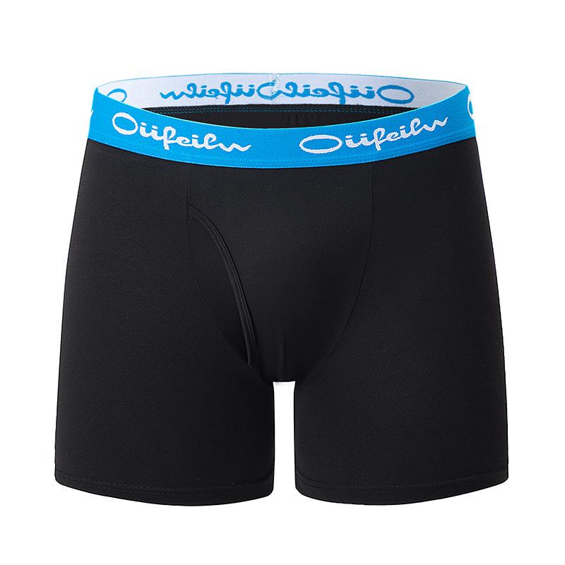 Men's Big & Tall Boxer Briefs Cotton Stretch Underwear Sporty Comfortable Trunks Plus Size