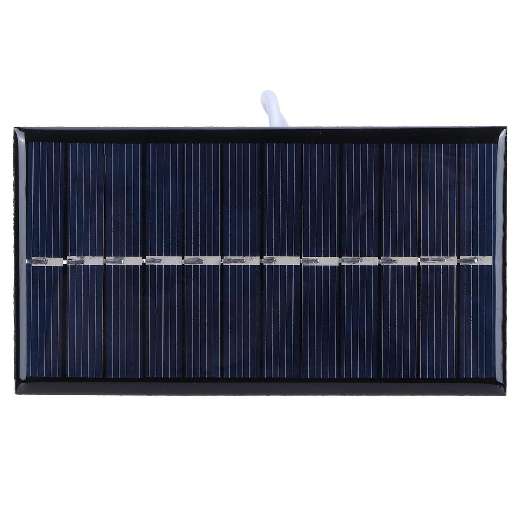 1W 6V Solar Panel Polysilicon DIY Solar Charging Board for Toys Lamps Water Pumps