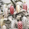 Christmas Tree Decorations Pendants Painted Pine Cone Pendants Christmas Tree Decorations Home Decorations Christmas Gifts